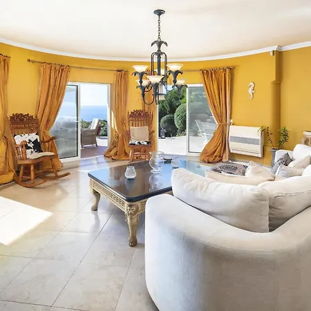 Vale De Lapa, Amazing Sea Views, Heated Swimming Pool, Jacuzzi, Ac - Stunning House Villa *