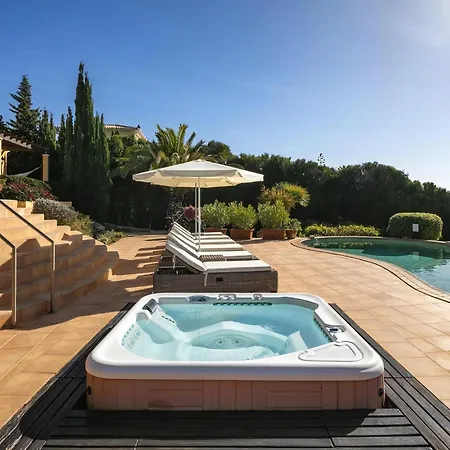 Vale De Lapa, Amazing Sea Views, Heated Swimming Pool, Jacuzzi, Ac - Stunning House Villa *