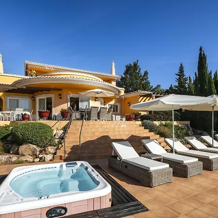 Vale De Lapa, Amazing Sea Views, Heated Swimming Pool, Jacuzzi, Ac - Stunning House Villa Carvoeiro (Lagoa)